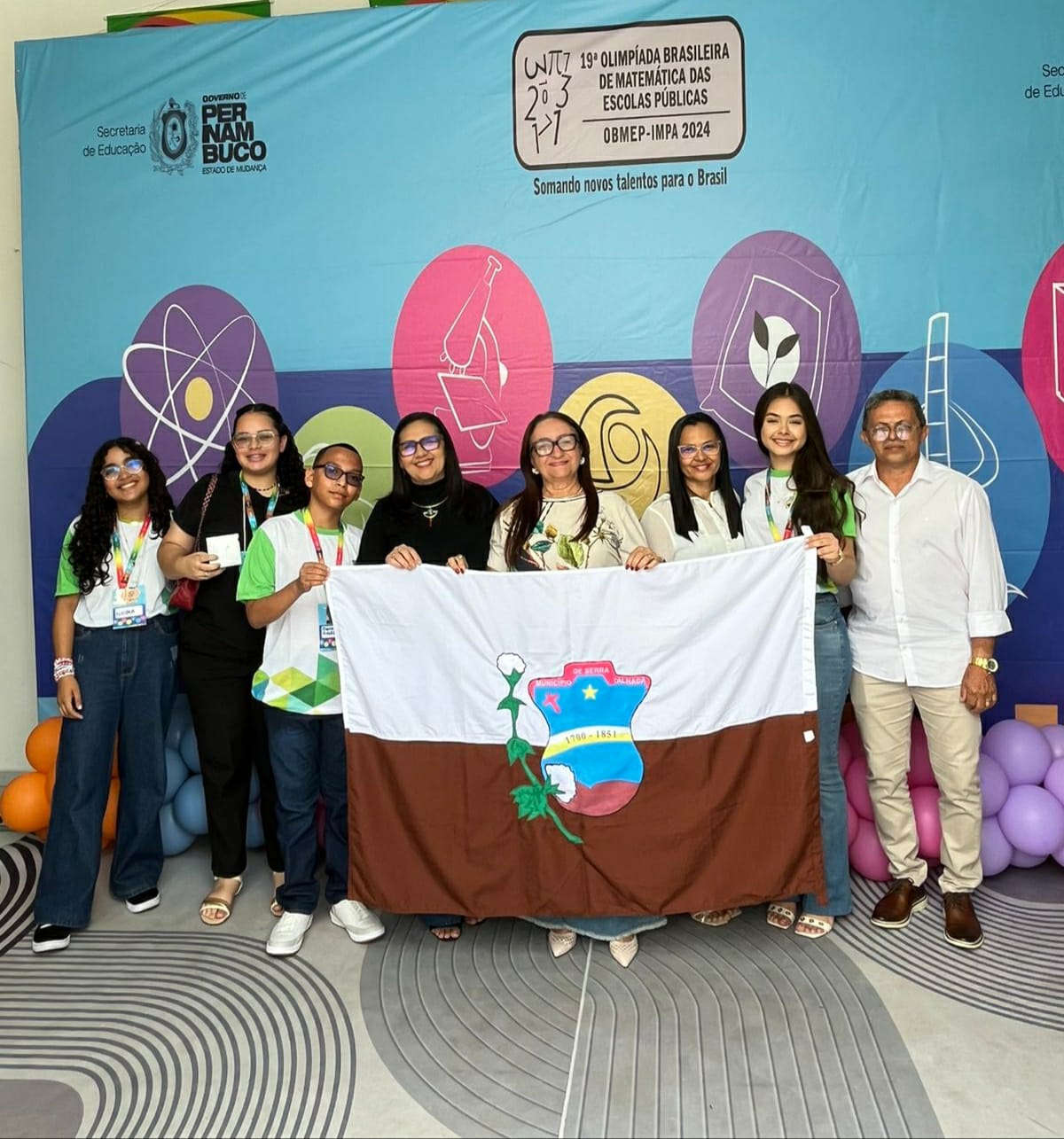 Serra Talhada brilha na 19ª Olimpíada Brasileira de Matemática 1 Estudantes da Rede Municipal de Serra Talhada são destaques na 19ª Olimpíada Brasileira de Matemática - Fotos: Divulgação