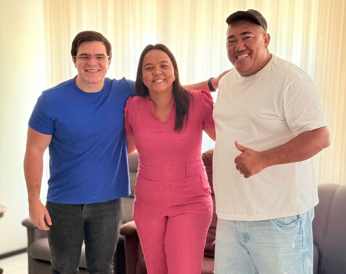 Ex-aliada de Márcia entra na pré-campanha de Miguel e Luciano Duque 1 juliana teles declara apoio a Miguel e Luciano Duque