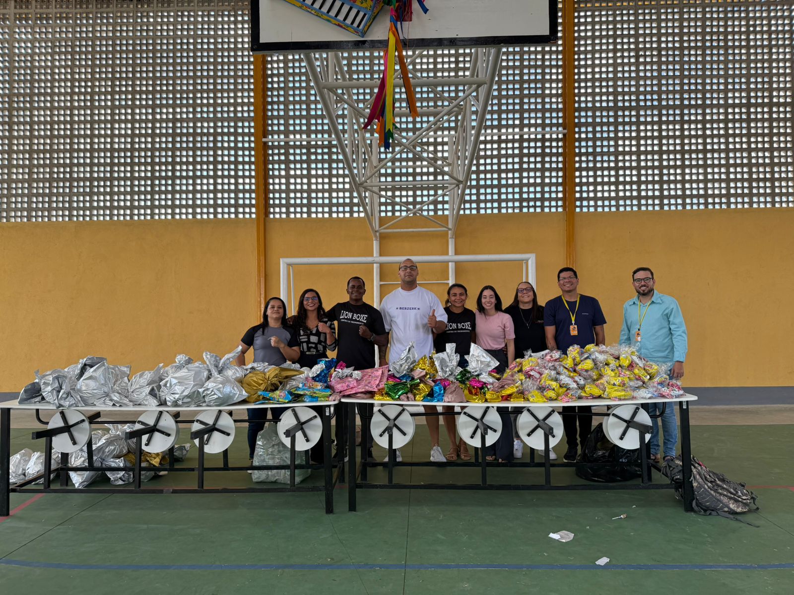 Fotos enviadas pela Escola Carmelia Ignácio