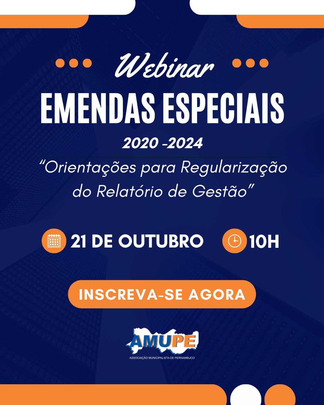 Amupe realiza webinar para orientar municípios 1 Amupe realiza webinar para orientar municípios