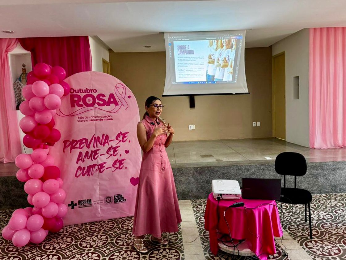 Hospam realizou manhã de palestras pelo Outubro Rosa em Serra Talhada