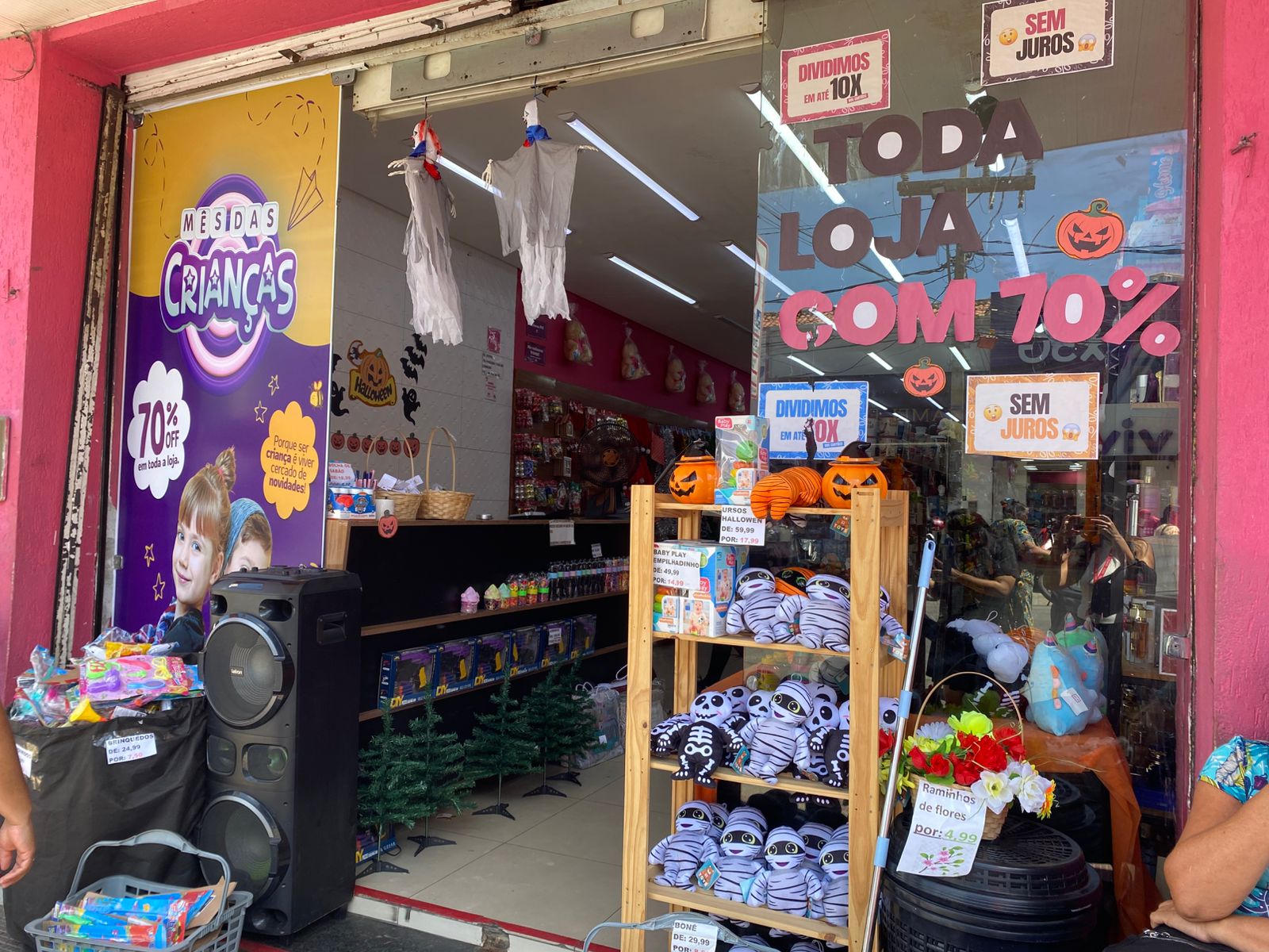 Lojas garantem visual de Halloween nesta 6ª em Serra Talhada