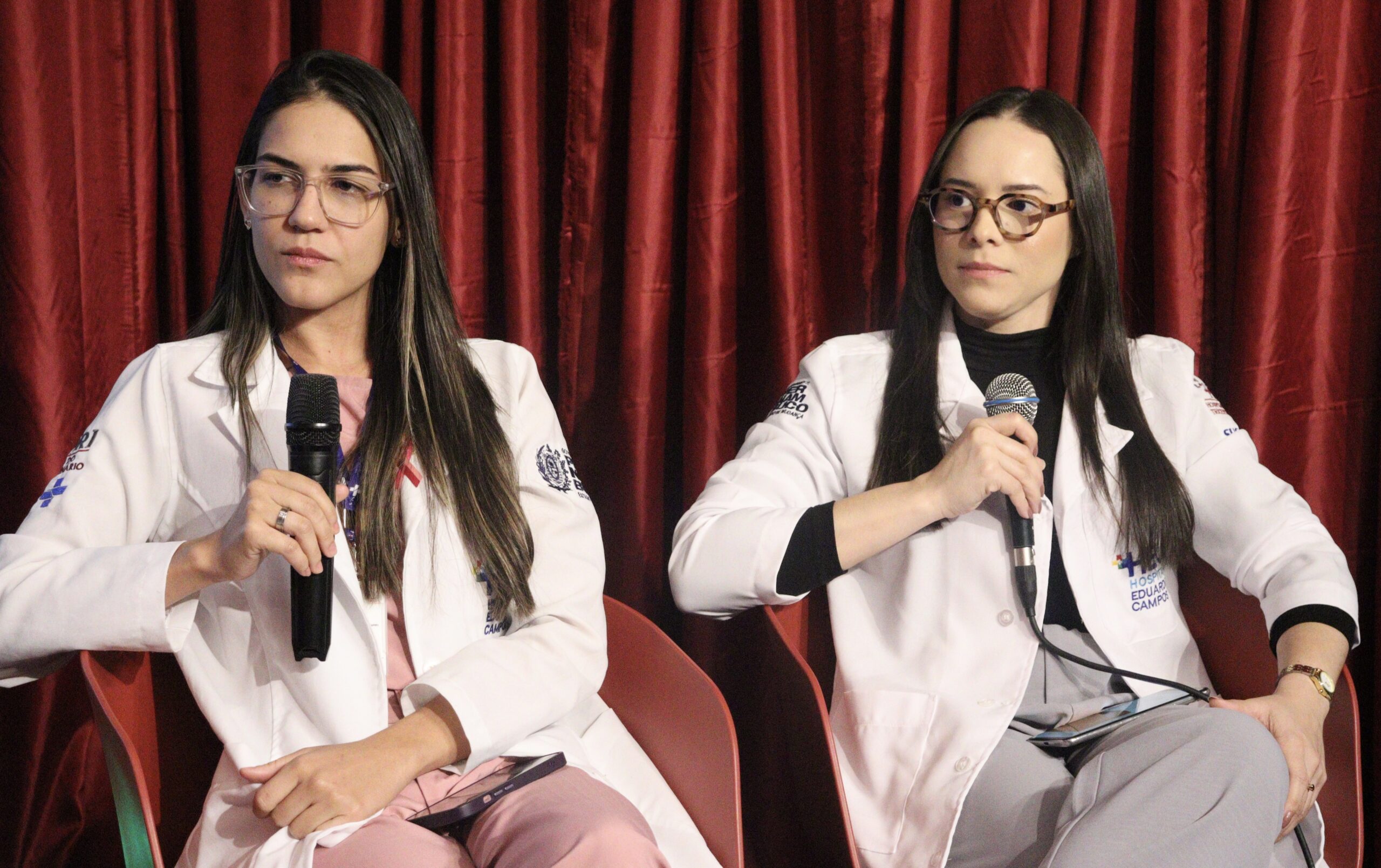 HEC realiza ações sobre AVC e saúde da mulher em Serra Talhada nesta 5ª 1 Enfermeiras do HEC