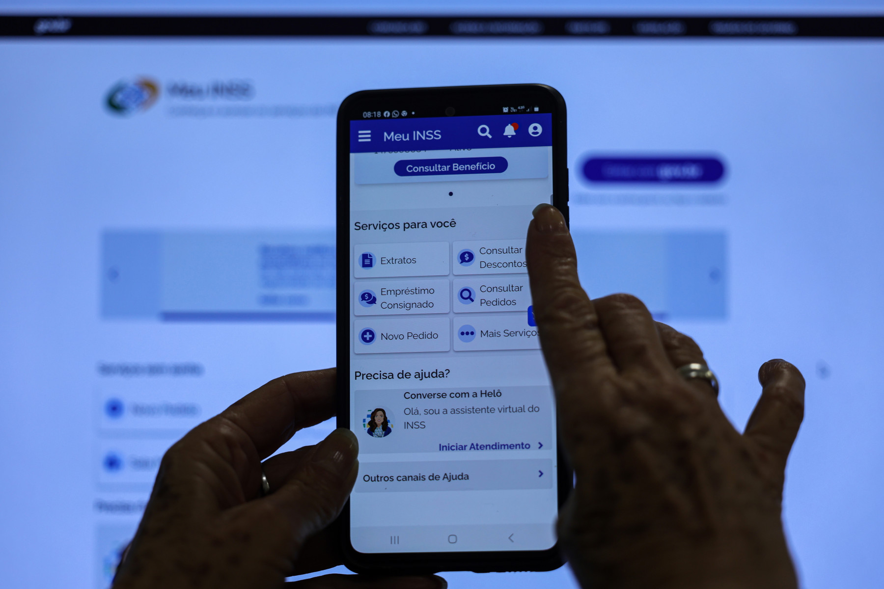 INSS notifica 4 milhões de beneficiários para fazer prova de vida - Foto: Joédson Alves/Agência Brasil