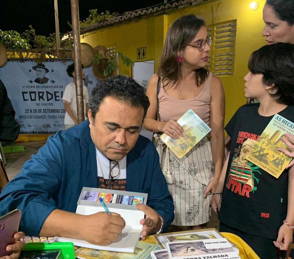 PC Gomes lança livro sobre ciclo de violência no sertão nordestino