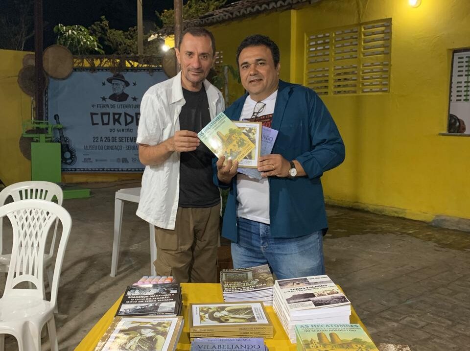 PC Gomes lança livro sobre ciclo de violência no sertão nordestino