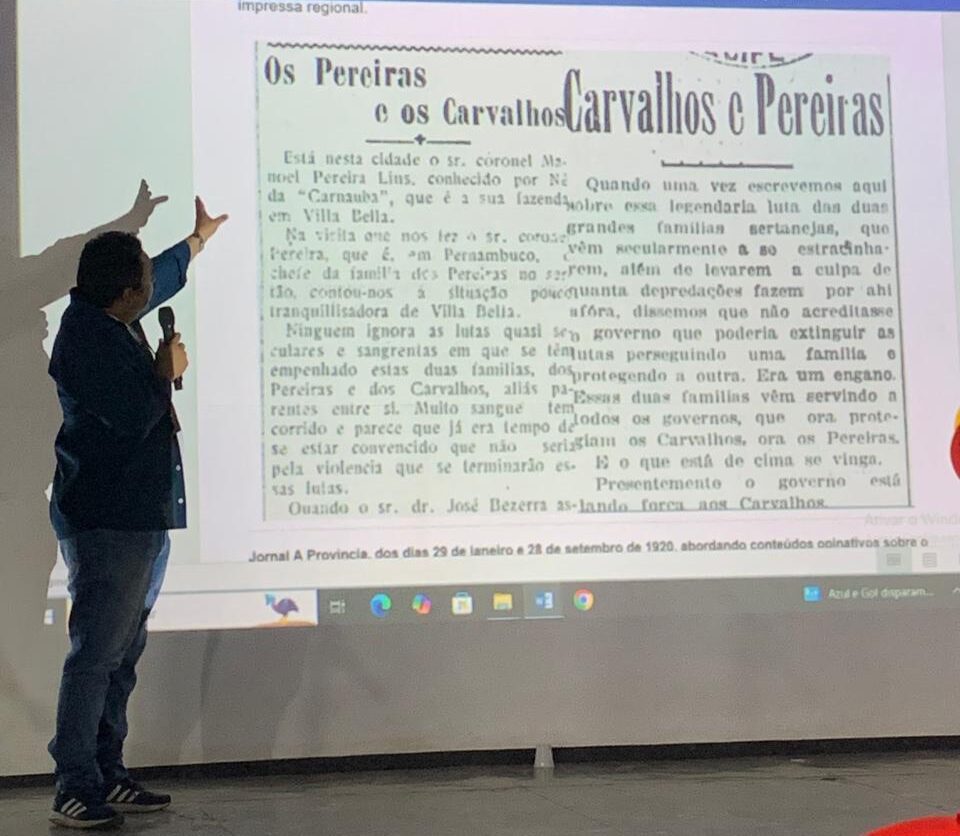 PC Gomes lança livro sobre ciclo de violência no sertão nordestino