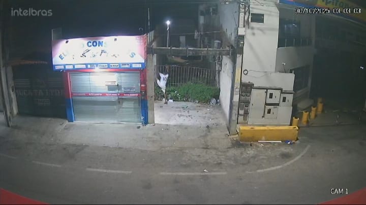 Polícia flagra suspeito de roubo tentando invadir 2ª loja em Serra Talhada