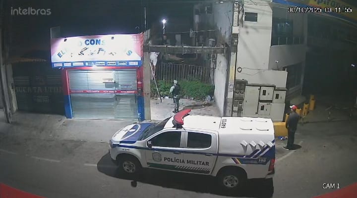 polícia flagra suspeito de roubo