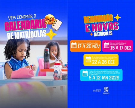 Salgueiro divulga calendário para ano letivo de 2026 1 Salgueiro divulga calendário para ano letivo de 2026