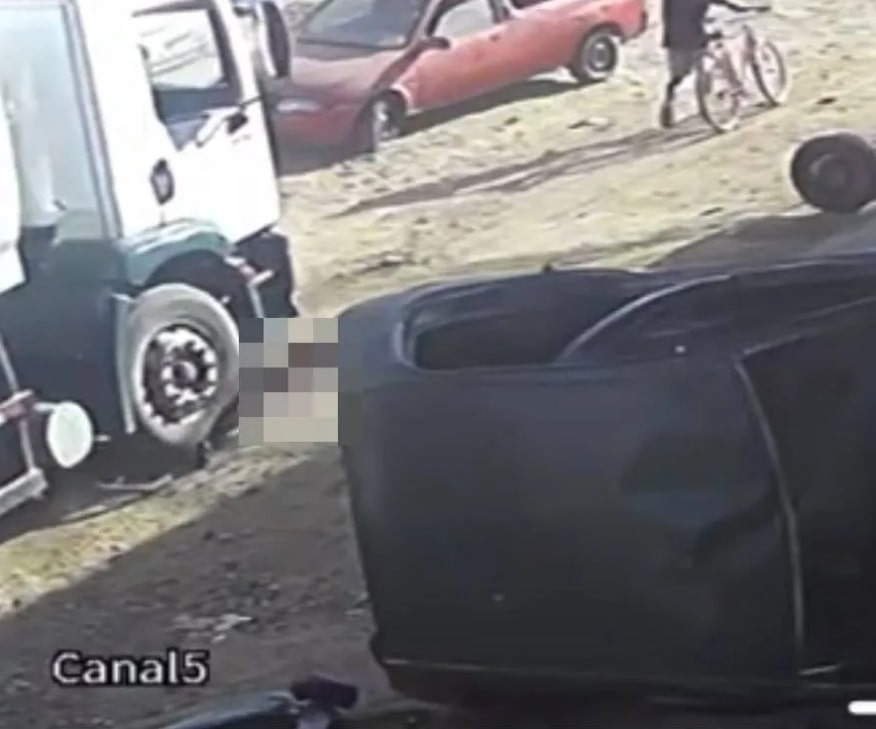 Menino de 8 anos é atropelado por caminhão do lixo em Floresta - Imagem: Reprodução