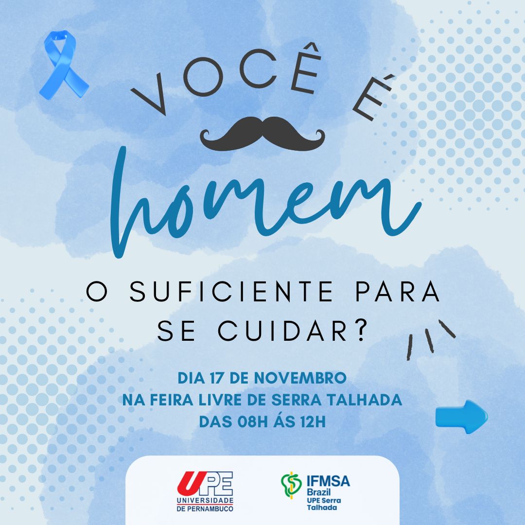 Estudantes e professores da UPE realizam ação em prol da saúde do homem