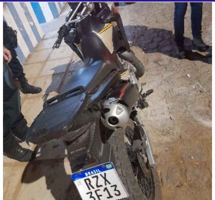 Homem embriagado e detido com moto clonada em Triunfo 1 Homem embriagado com motocicleta adulterada