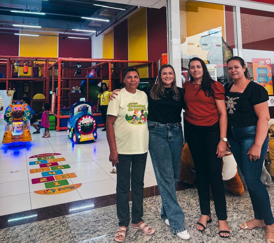 Representantes da Casa de Acolhimento