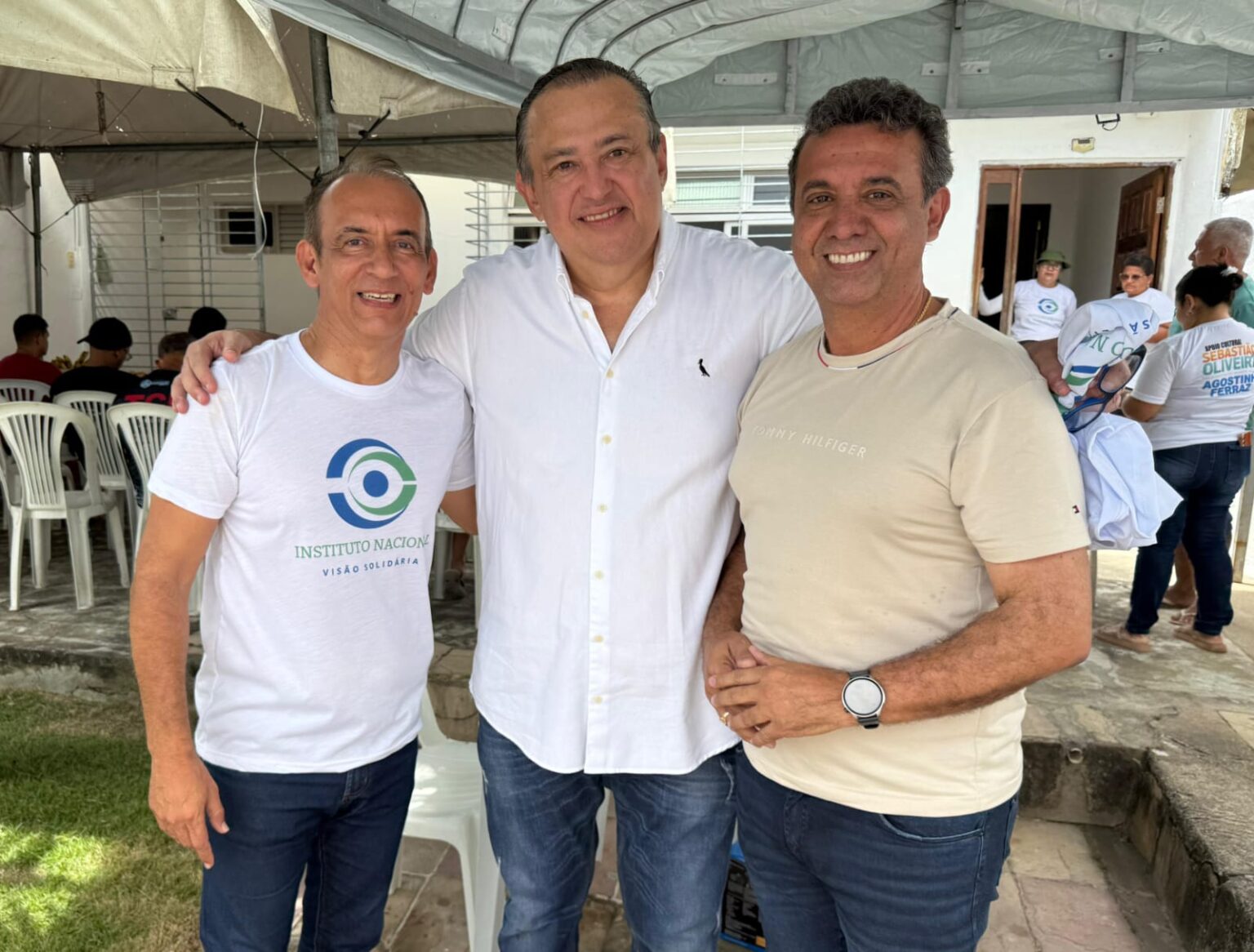 Durante ação nesse domingo, Sebastião disse retornar com 'energia renovada'