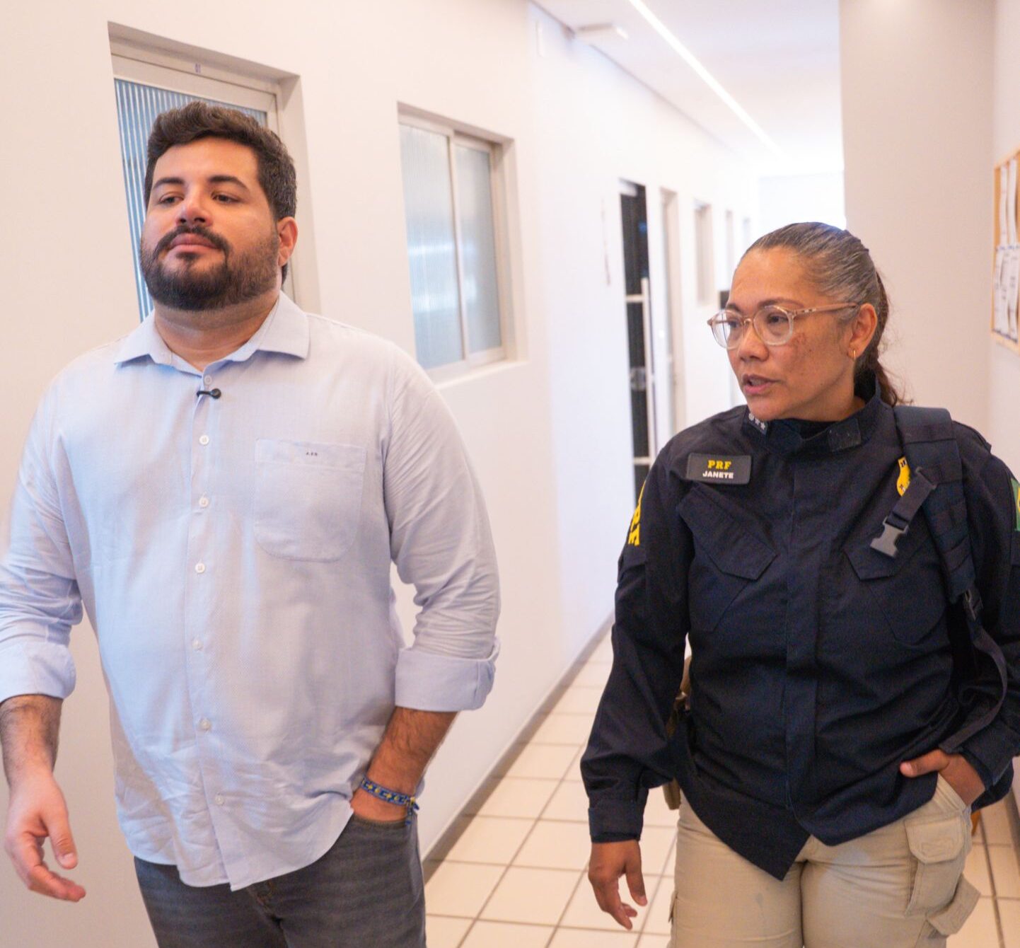 Conselho de Segurança de Serra Talhada quer ouvir sugestões da população 1 Allan Pereira (Presidente do Conselho de Segurança de Serra Talhada), e Janete Daniel Vice-presidente - Foto: Divulgação