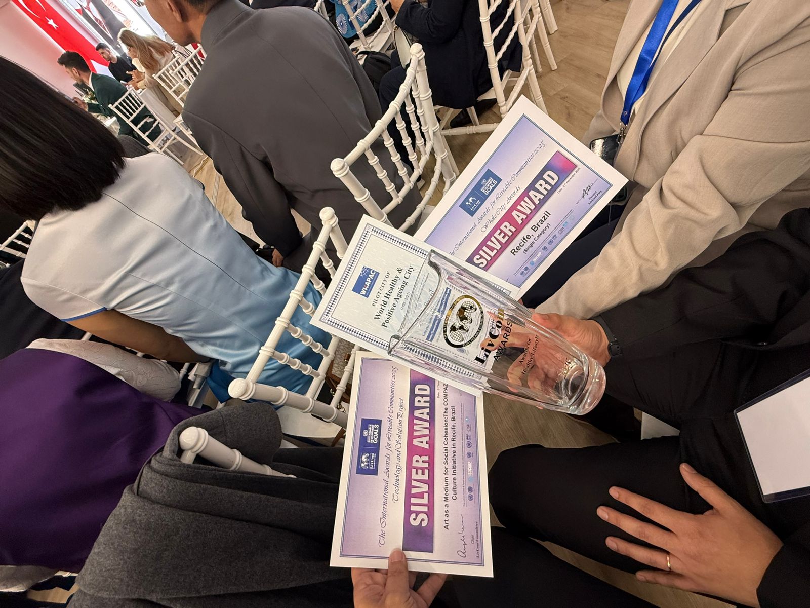 Prefeitura conquista 3º prêmio mundial da ONU em 5 anos