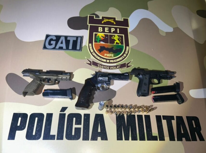 Agreste: 3 homens morrem após trocar tiros com a polícia - Foto: Divulgação