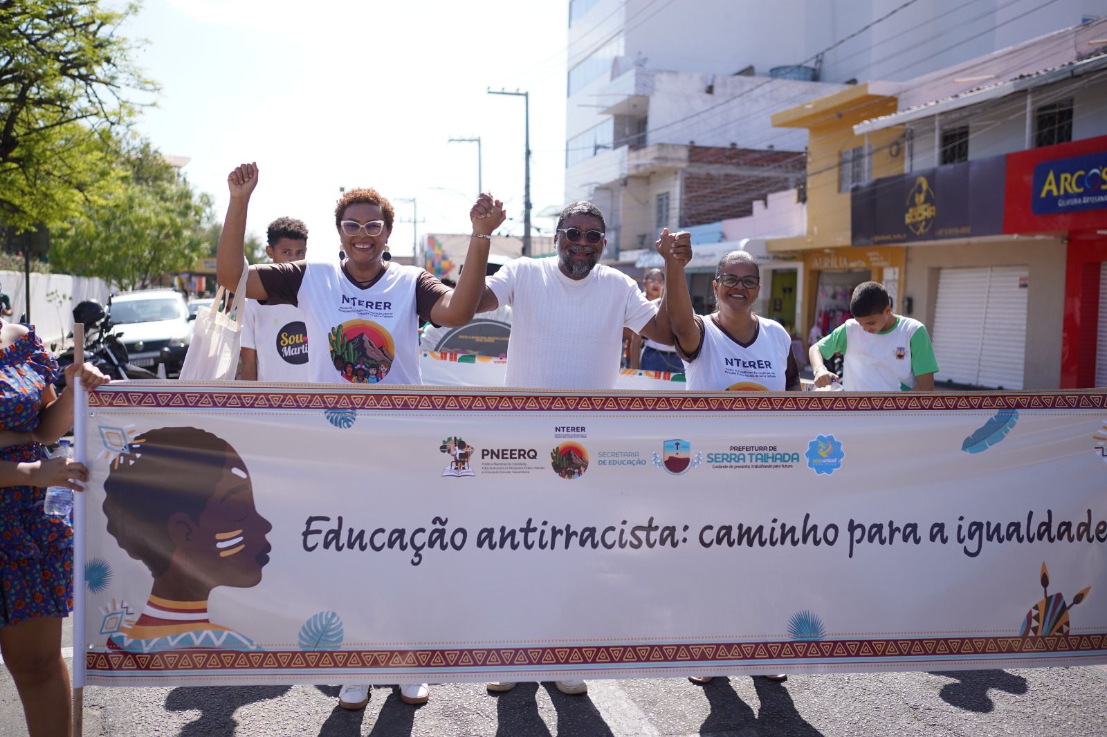 Secretaria de Educação de ST faz ação pela Educação Antirracista 1 Secretaria de Educação de ST faz ação pela Educação Antirracista