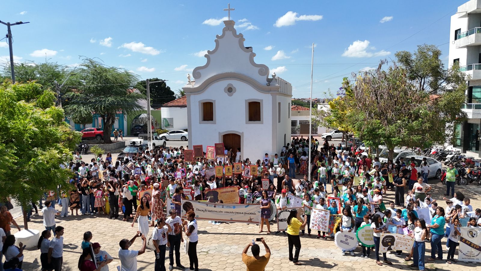 Secretaria de Educação de ST faz ação pela Educação Antirracista