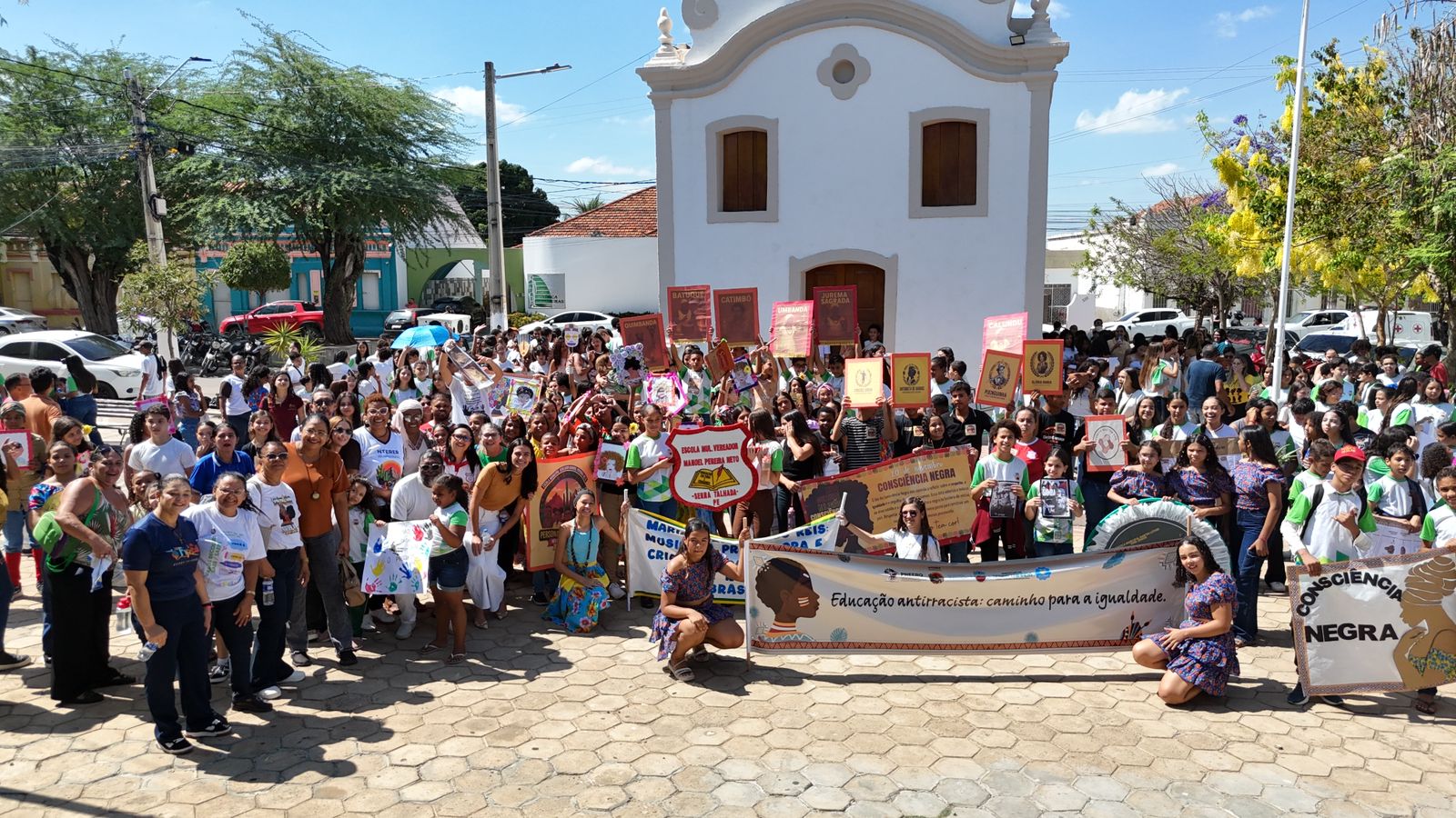 Secretaria de Educação de ST faz ação pela Educação Antirracista