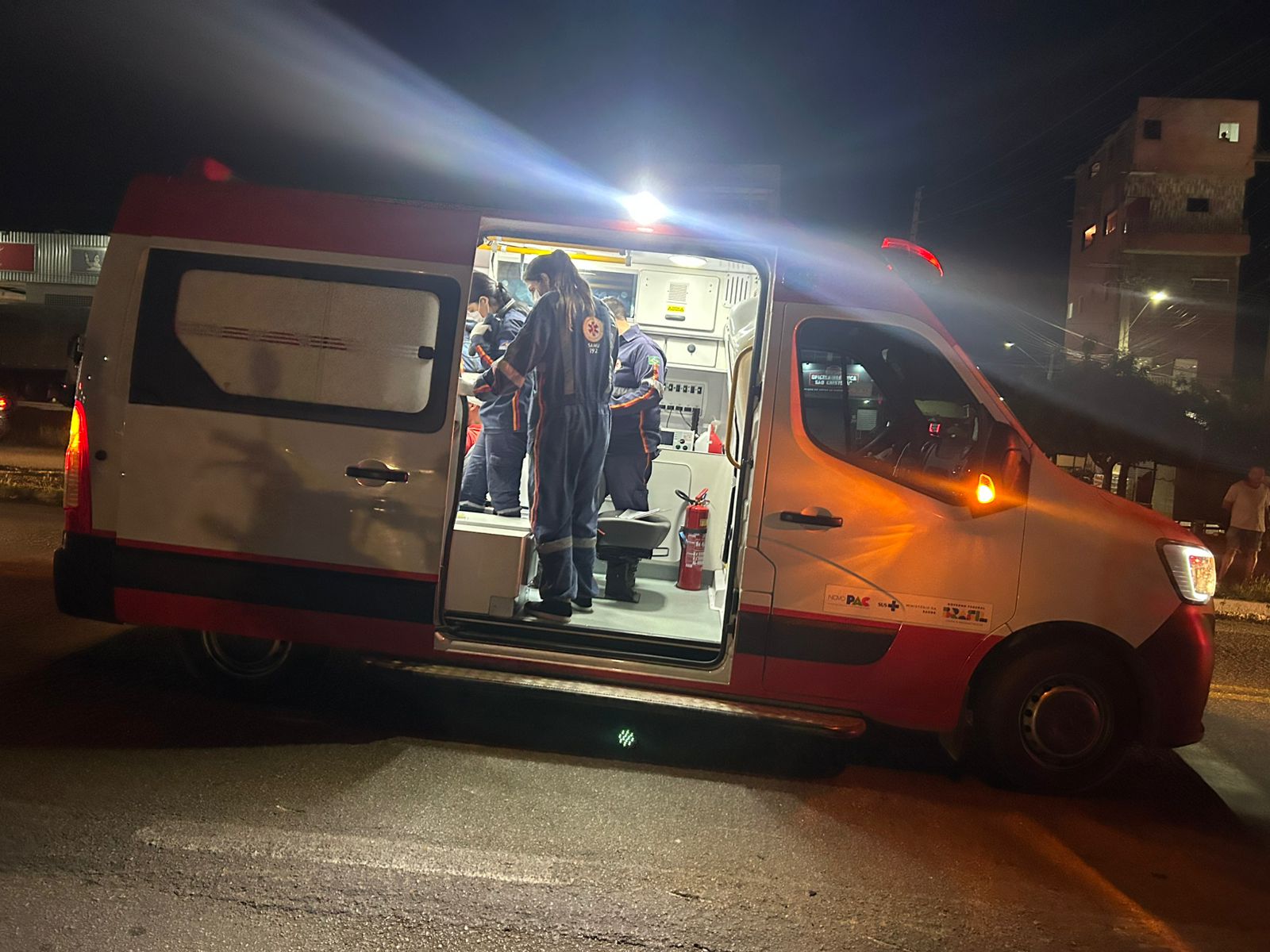 Trecho urbano da BR-232 em Serra Talhada registra novo atropelamento 1 Imagens do leitor