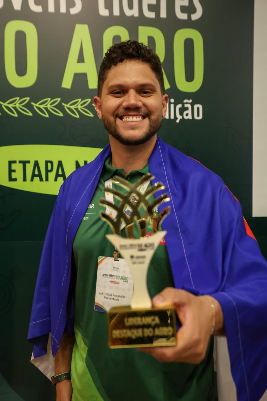 Senar: Pernambucano é um dos vencedores do CNA Jovem