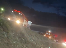 BR-232 registra novo acidente nesta 6ª em Serra Talhada; Samu e Bombeiros no local