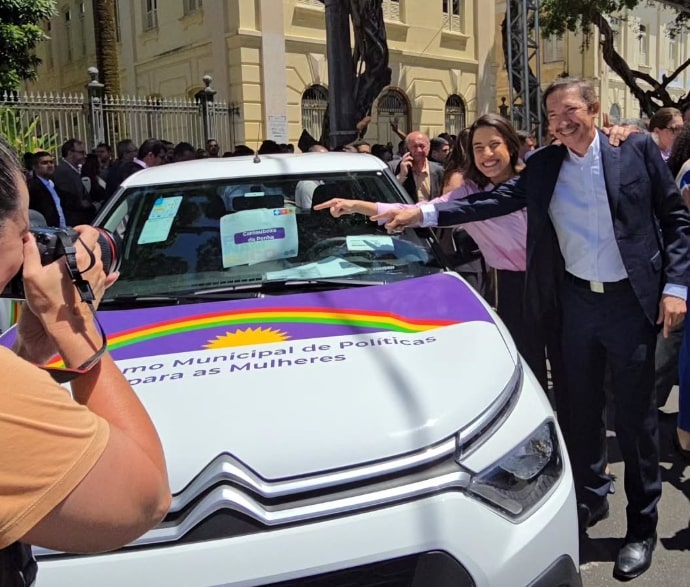 Carnaubeira recebe carro 0 km voltado à proteção de mulheres 1 Carnaubeira recebe carro 0 km voltado a proteção de mulheres