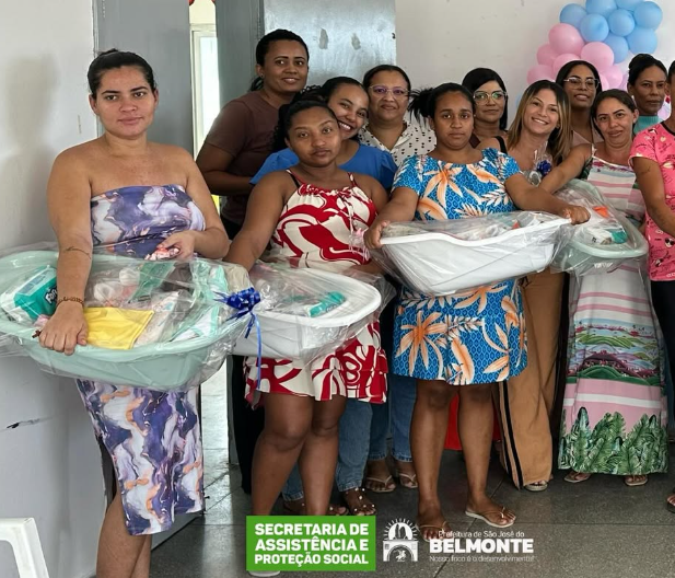 Belmonte dá início à Semana do Bebê com entrega de kits 1 Belmonte dá início à Semana do Bebê com entrega de kits