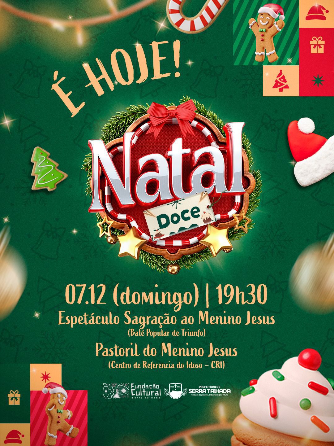 Serra recebe espetáculo “Sagração ao Menino Jesus” neste domingo (7)