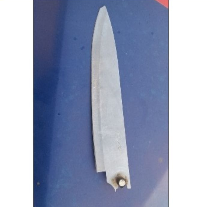 Homem armado com peixeira ameaça populares e é detido pela PM 1 homem