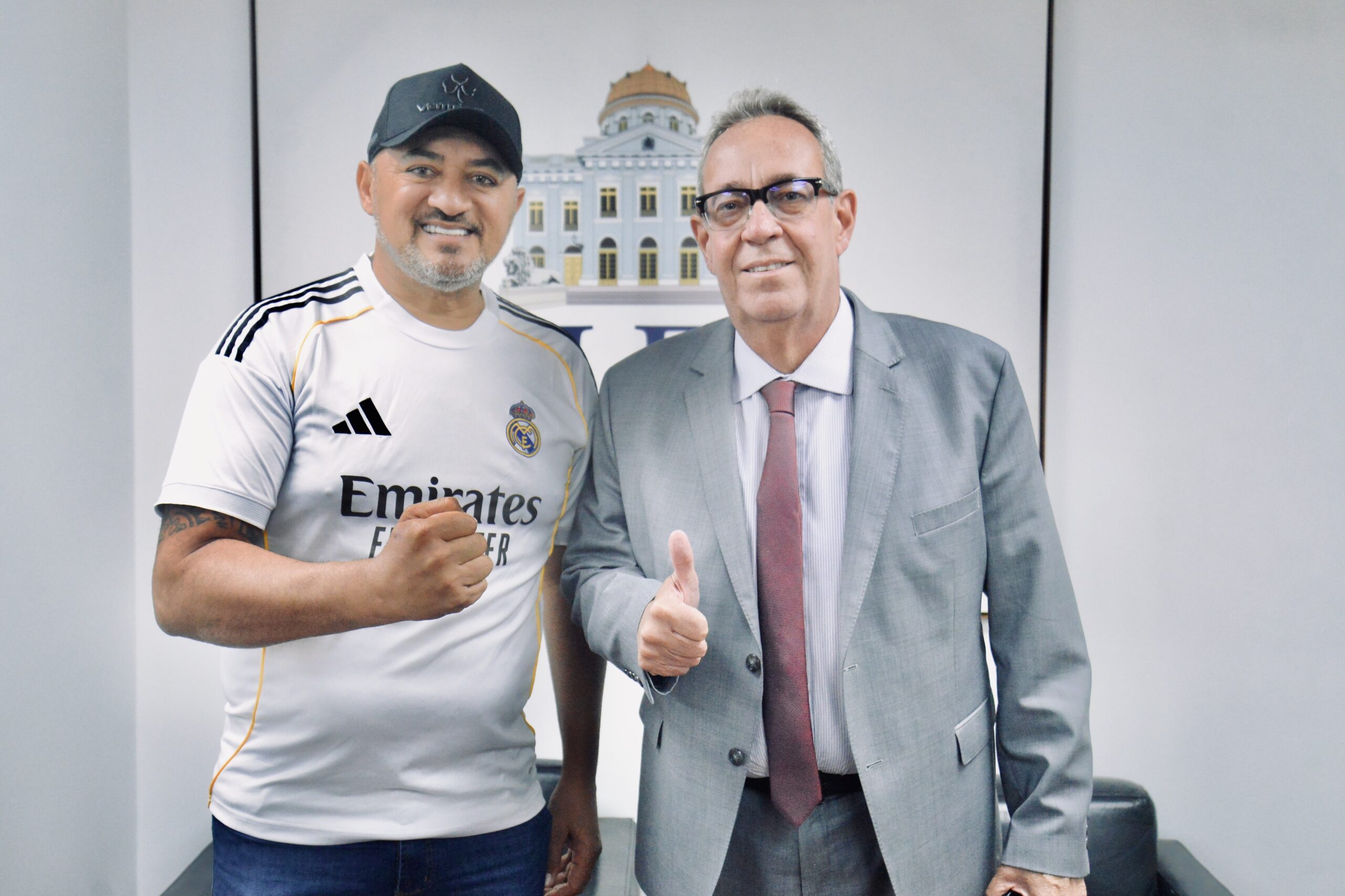 Charlles e Álvaro Porto unidos pelo desenvolvimento de ST e região