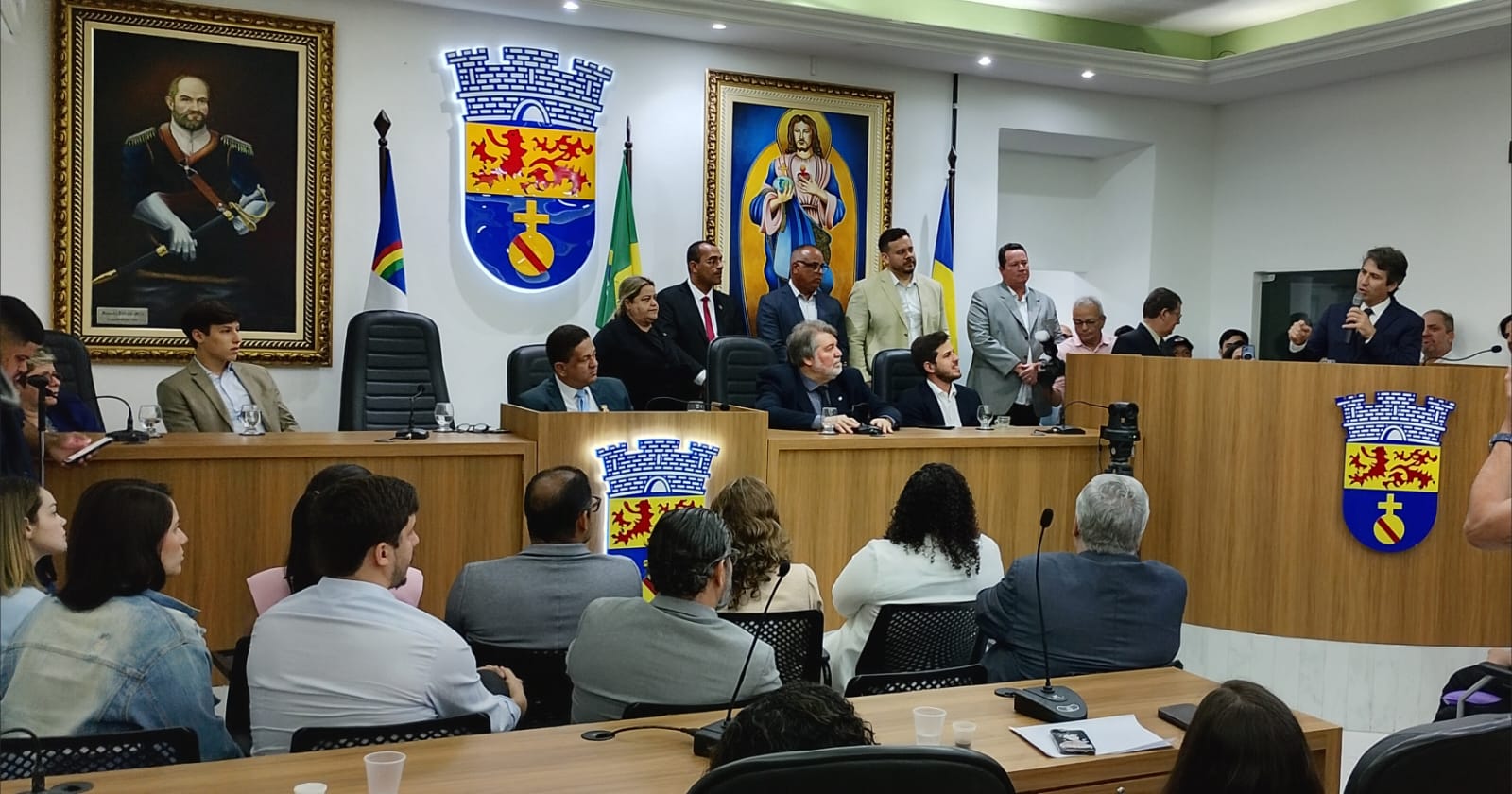 Sessão solene na Câmara de Vereadores marca 10 anos da FMO - Foto: Divulgação