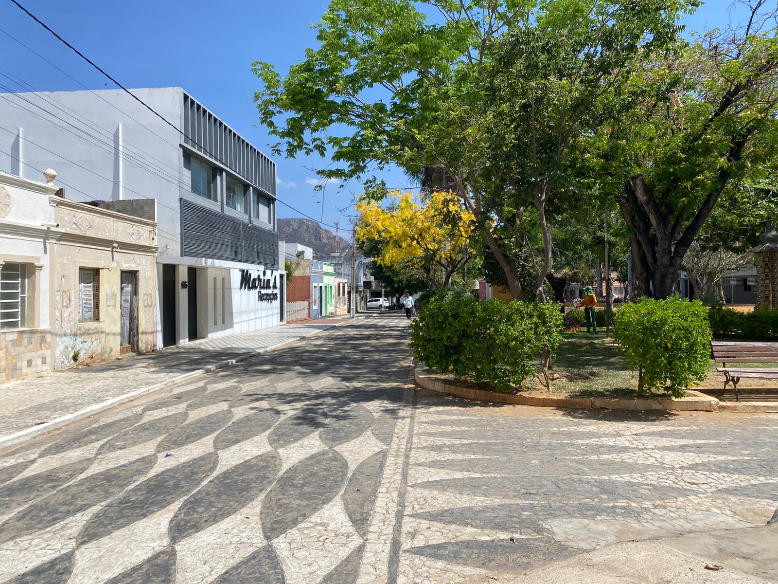 Concha Acústica fica sem iluminação natalina e revolta moradores de ST