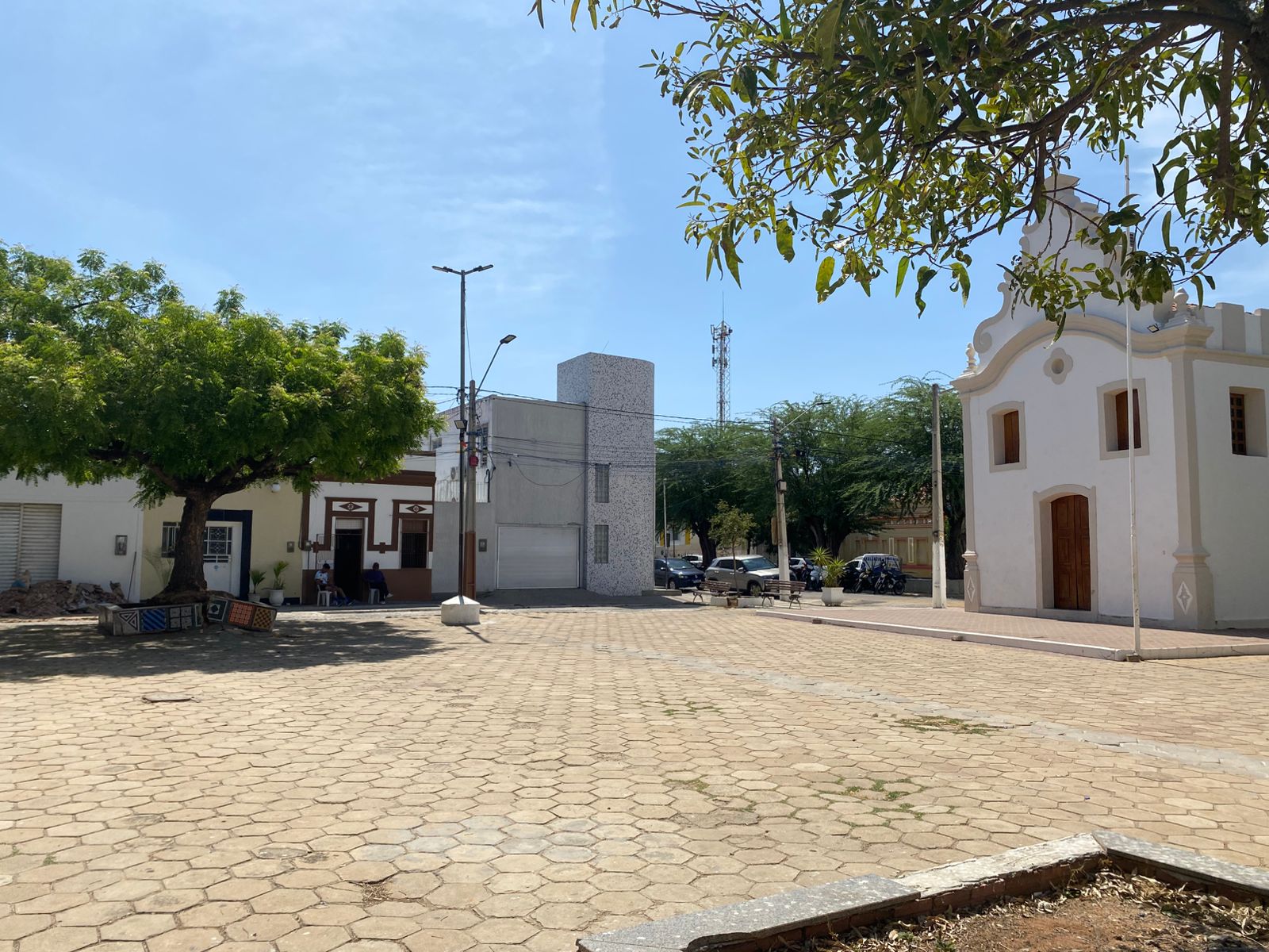 Concha Acústica fica sem iluminação natalina e revolta moradores de ST