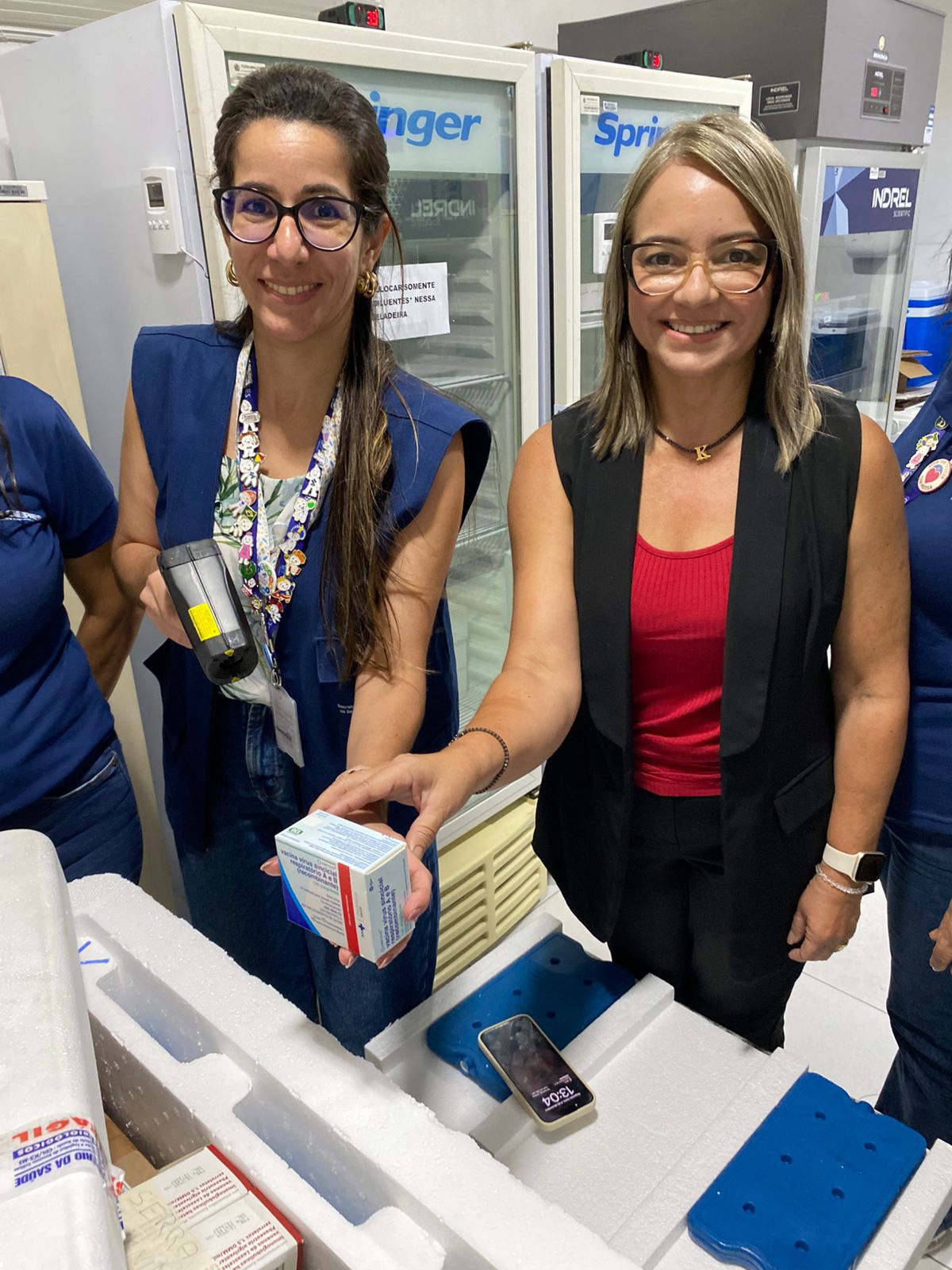 XI GERES recebe remessa de 890 doses de vacinas contra bronquiolite