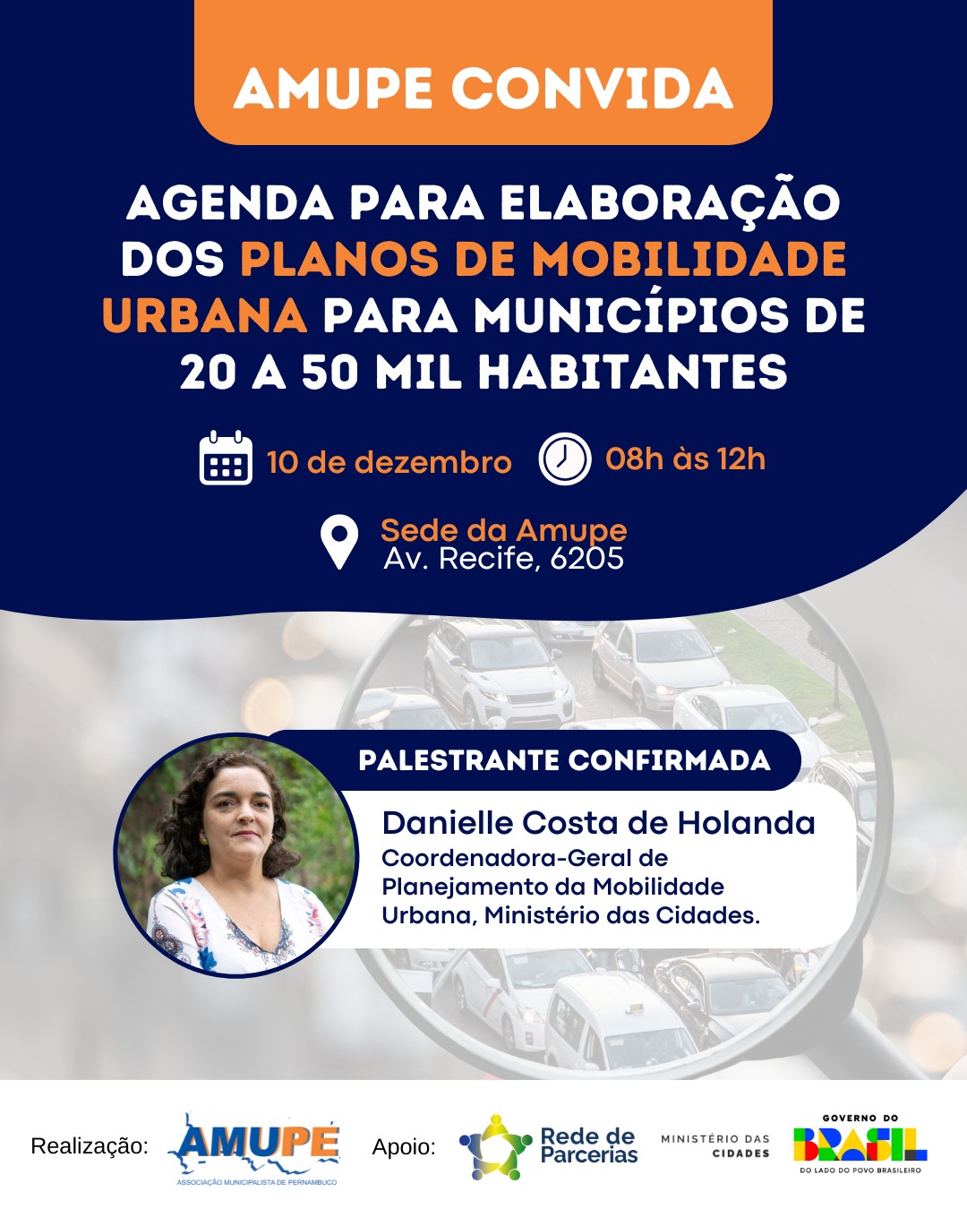 Amupe discute elaboração dos Planos de Mobilidade Urbana
