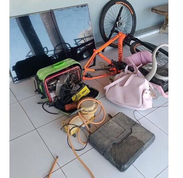 Câmera identifica ladrão após 'arrastão' em Serra Talhada; ele zombou da PM 1 Foto: Divulgação/PMPE