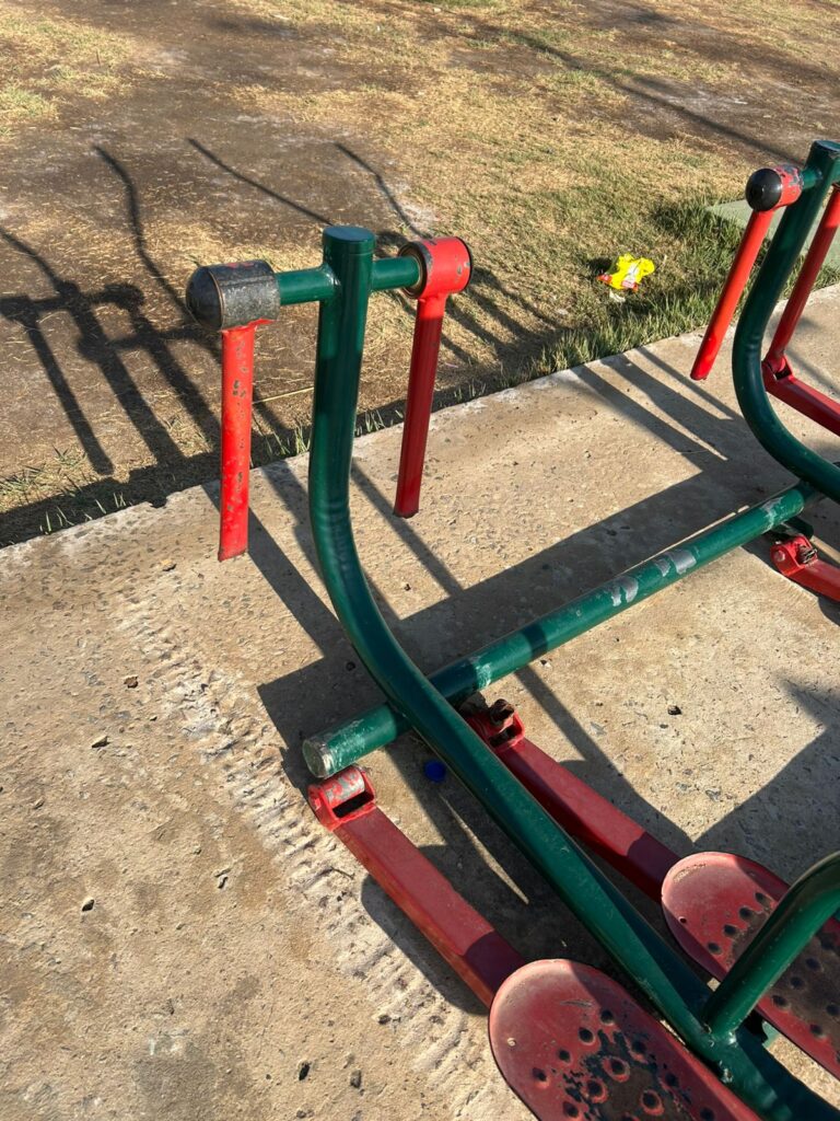 Moradores reclamam de cães e equipamentos quebrados em ST 1 Moradores reclamam de cães e equipamentos quebrados em ST