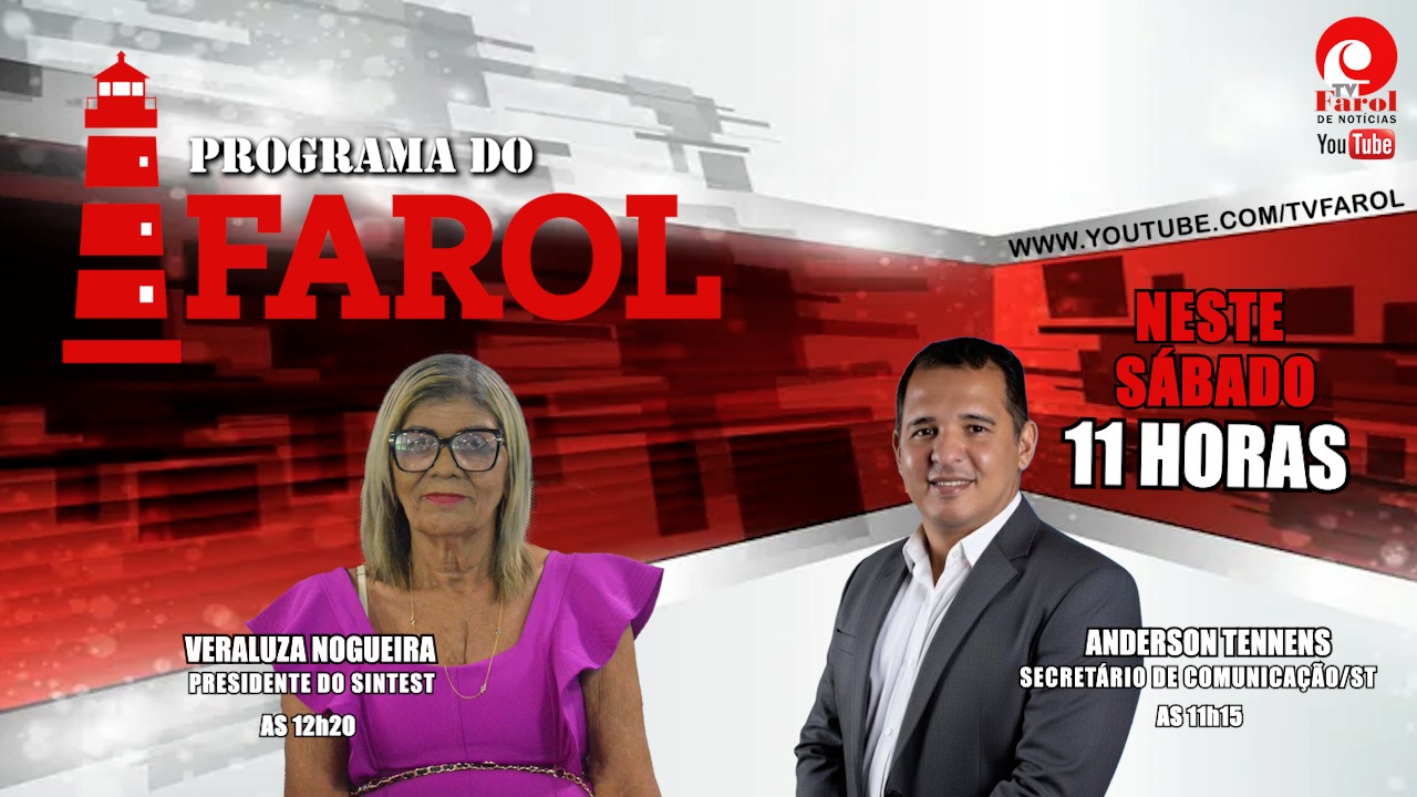 Programa do Farol recebe Veraluza Nogueira e Anderson Tennens 1 Programa do Farol recebe Veraluza Nogueira e Anderson Tennens