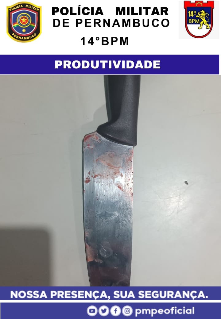 Mulher entra em luta com faca com ex-companheiro em Serra Talhada 1 Mulher entra em luta com faca com ex-companheiro em Serra Talhada