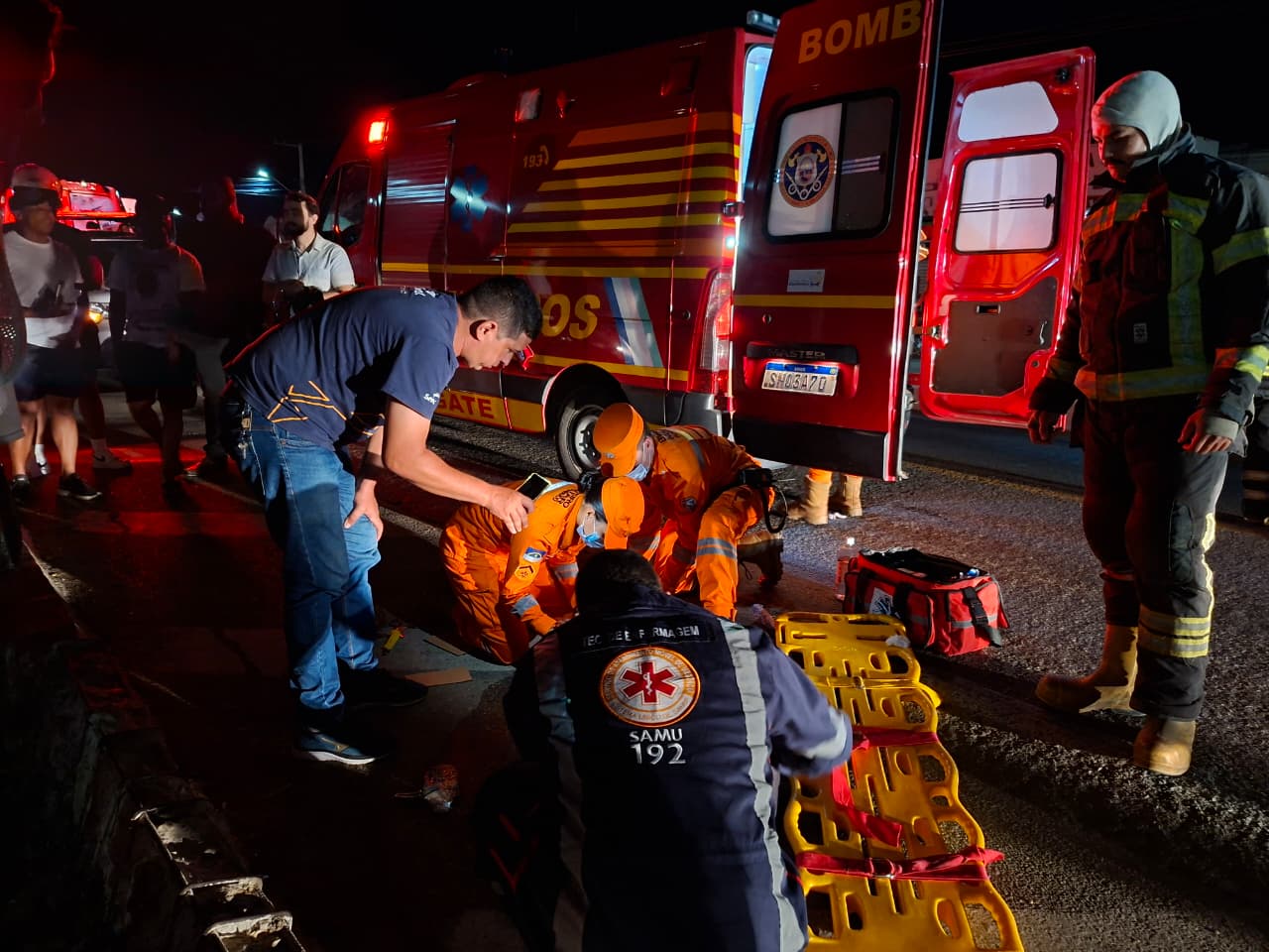 Idoso é atropelado em local onde havia lombada eletrônica na BR-232 em ST