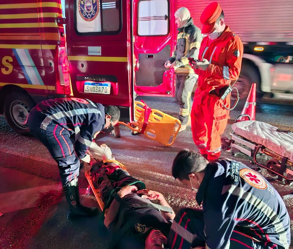 Idoso é atropelado em local onde havia lombada eletrônica na BR-232 em ST