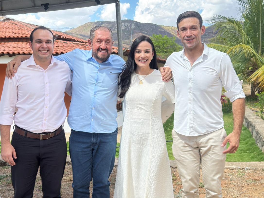 Breno Araújo, Márcia Conrado, Carlos Evandro e César Kaique