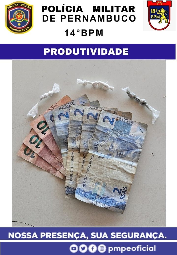 Traficante é detido fazendo entregas antes do Réveillon em Serra Talhada