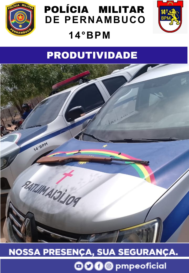 Adolescente é apreendido com espingarda 'soca-soca' após perturbar 1 Polícia Militar