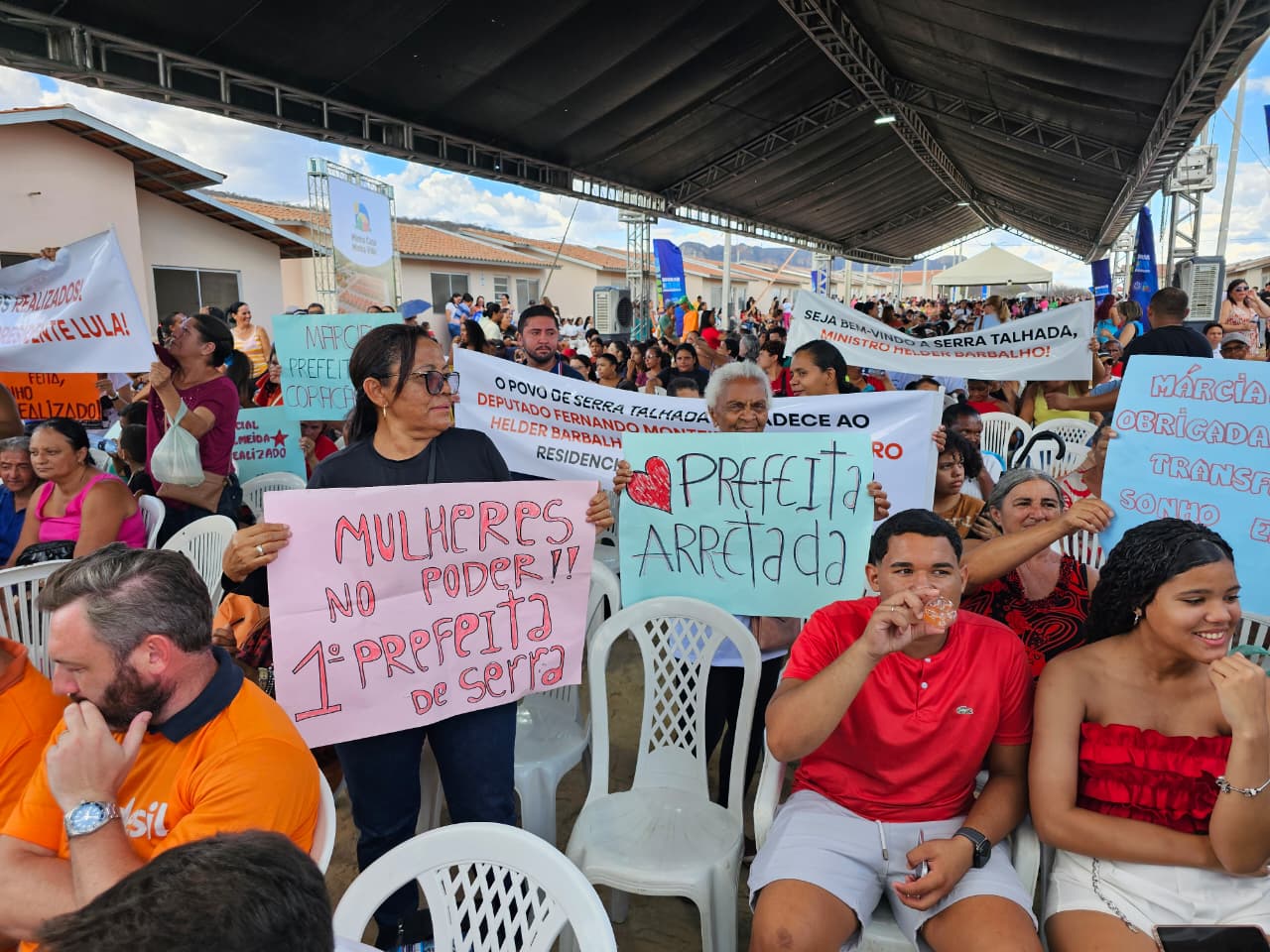 Claque de Márcia domina evento do Vanete Almeida e acirra disputa em ST