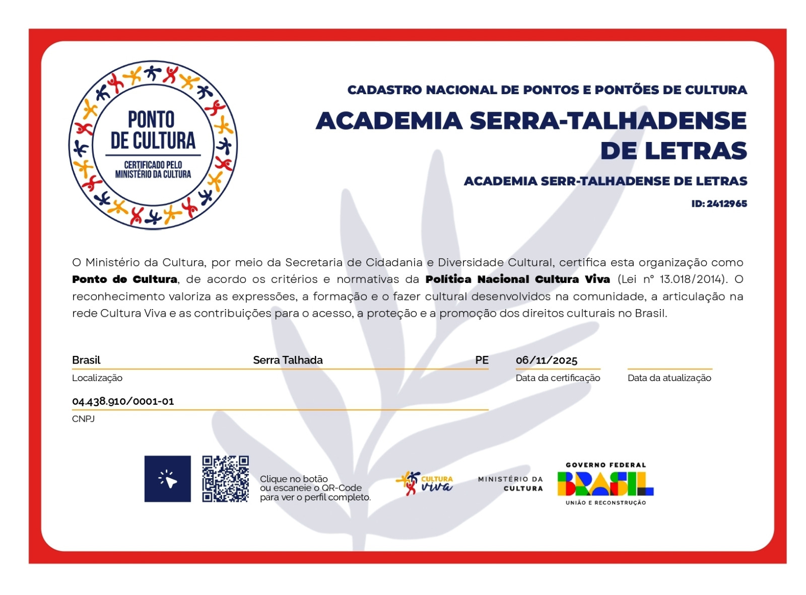 Academia Serra-talhadense de Letras celebra 25 anos com nova diretoria