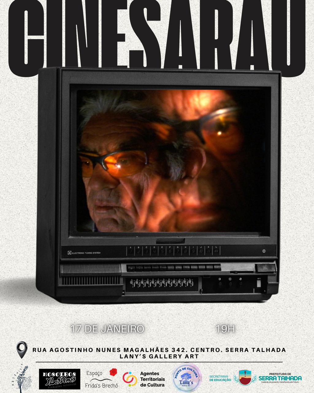 II Edição do CineSarau acontece neste sábado (17) em Serra Talhada